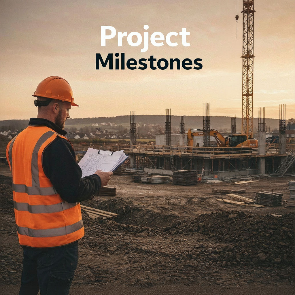 Construction Project Milestones Visualized