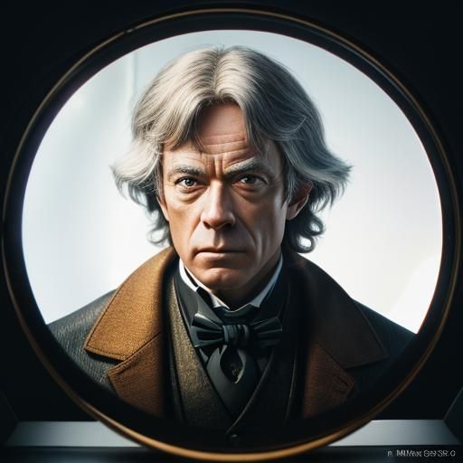Michael Faraday Portrait in Natural Lighting