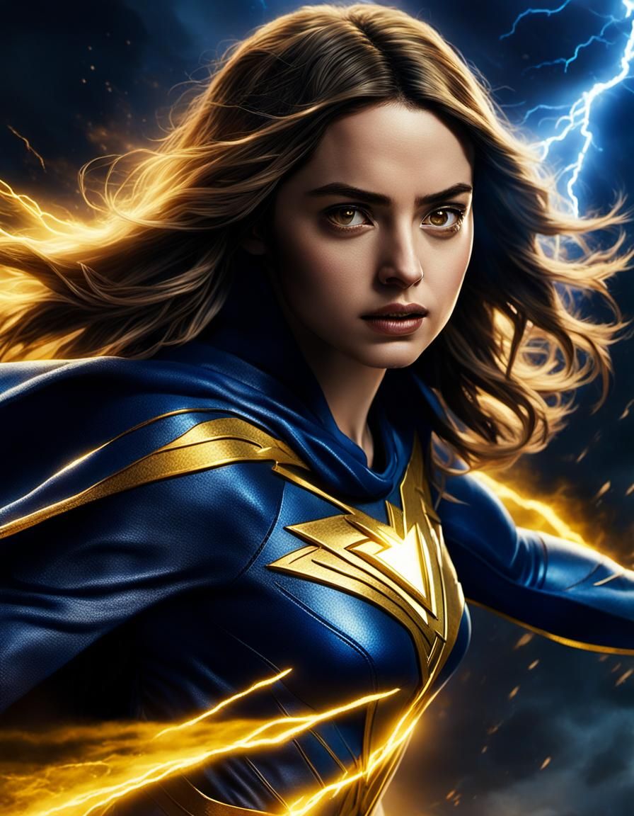 Cinematic Mary Marvel Revealed in Shazam Family Glory