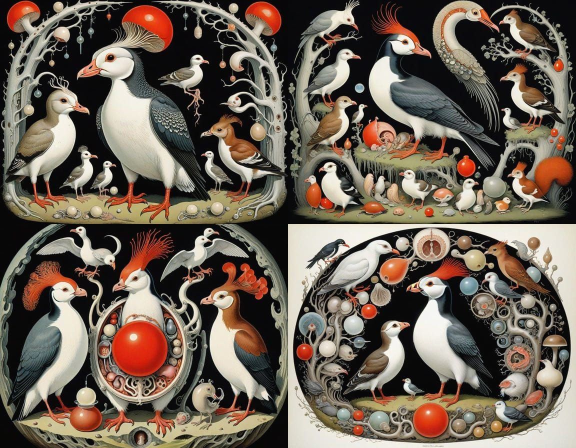 Surreal Scottish Homunculus in Vivisection Scene