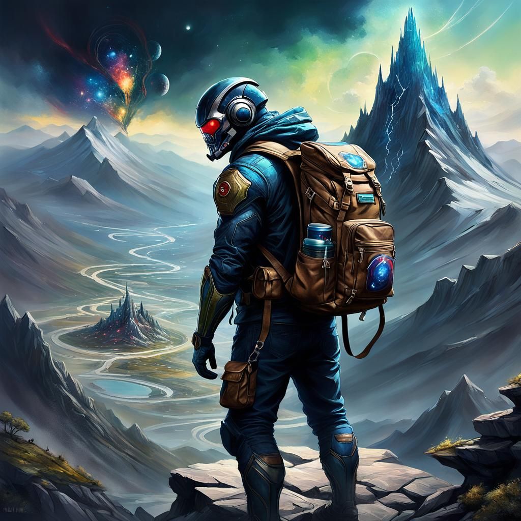 super hero backpacking