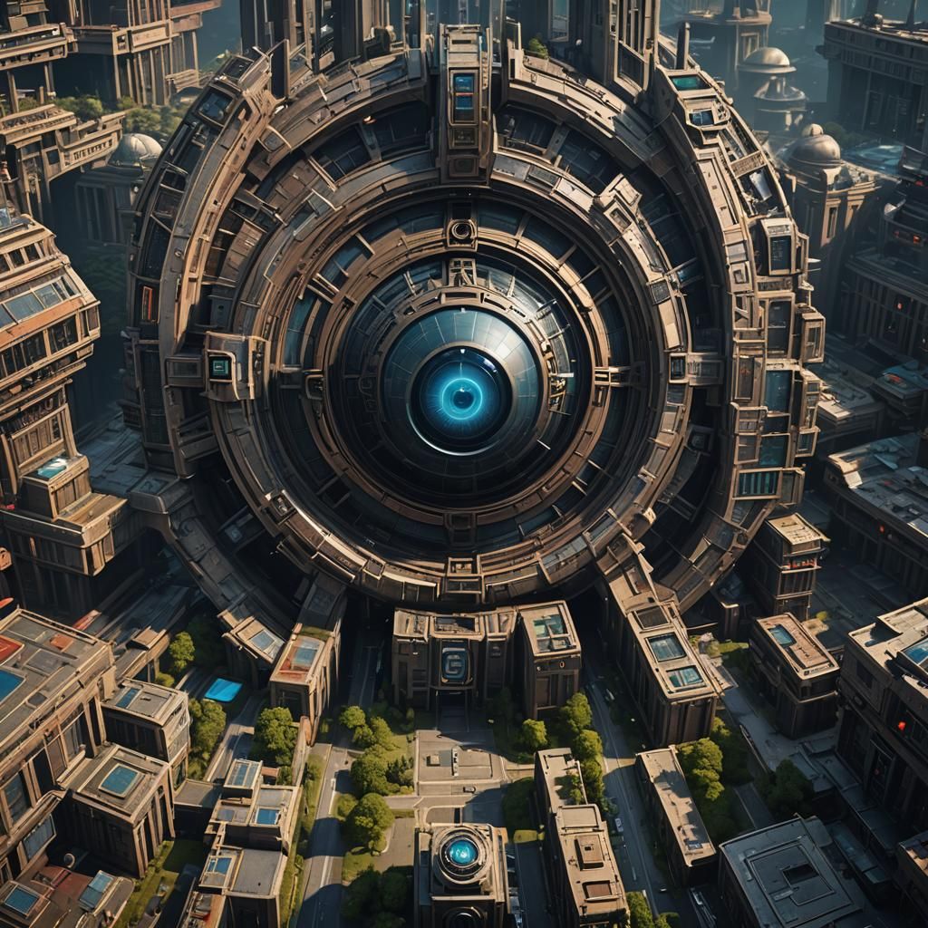 Big Brother: Detailed Matte Painting in Deep Color