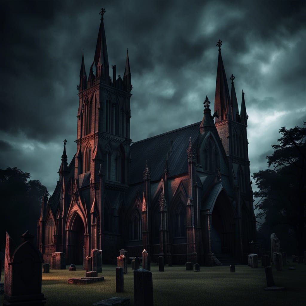 Dark Gothic Church of Mystery