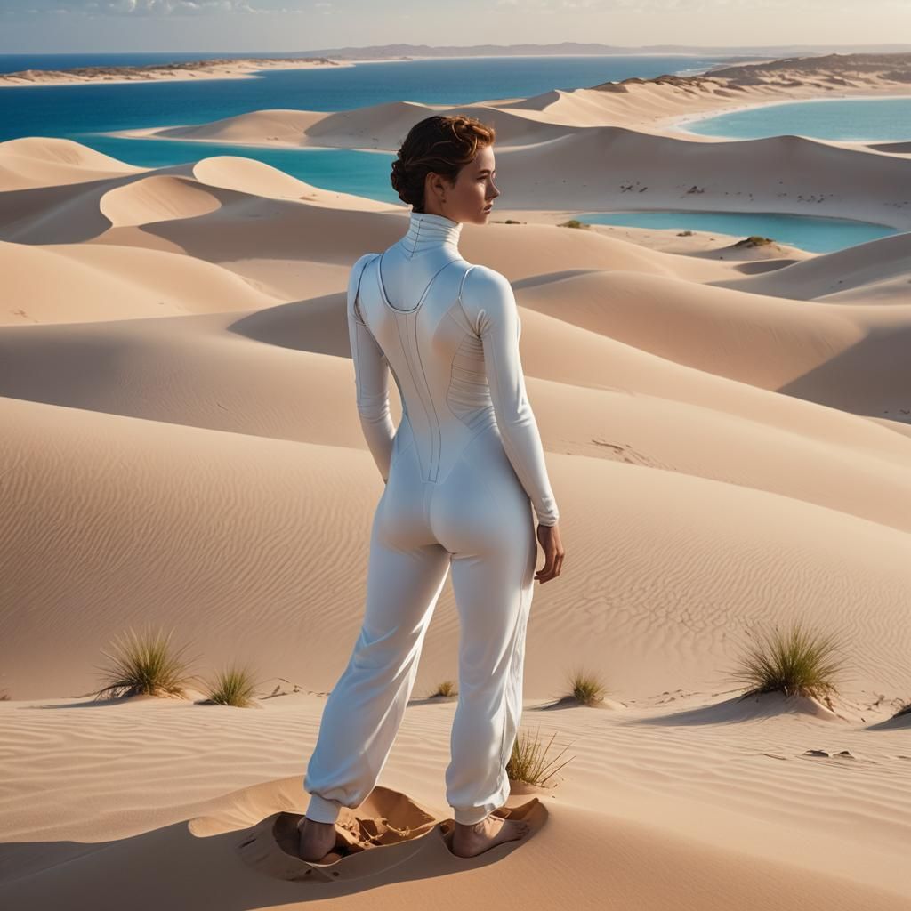 Atreides Dune: Lady in White Stillsuit