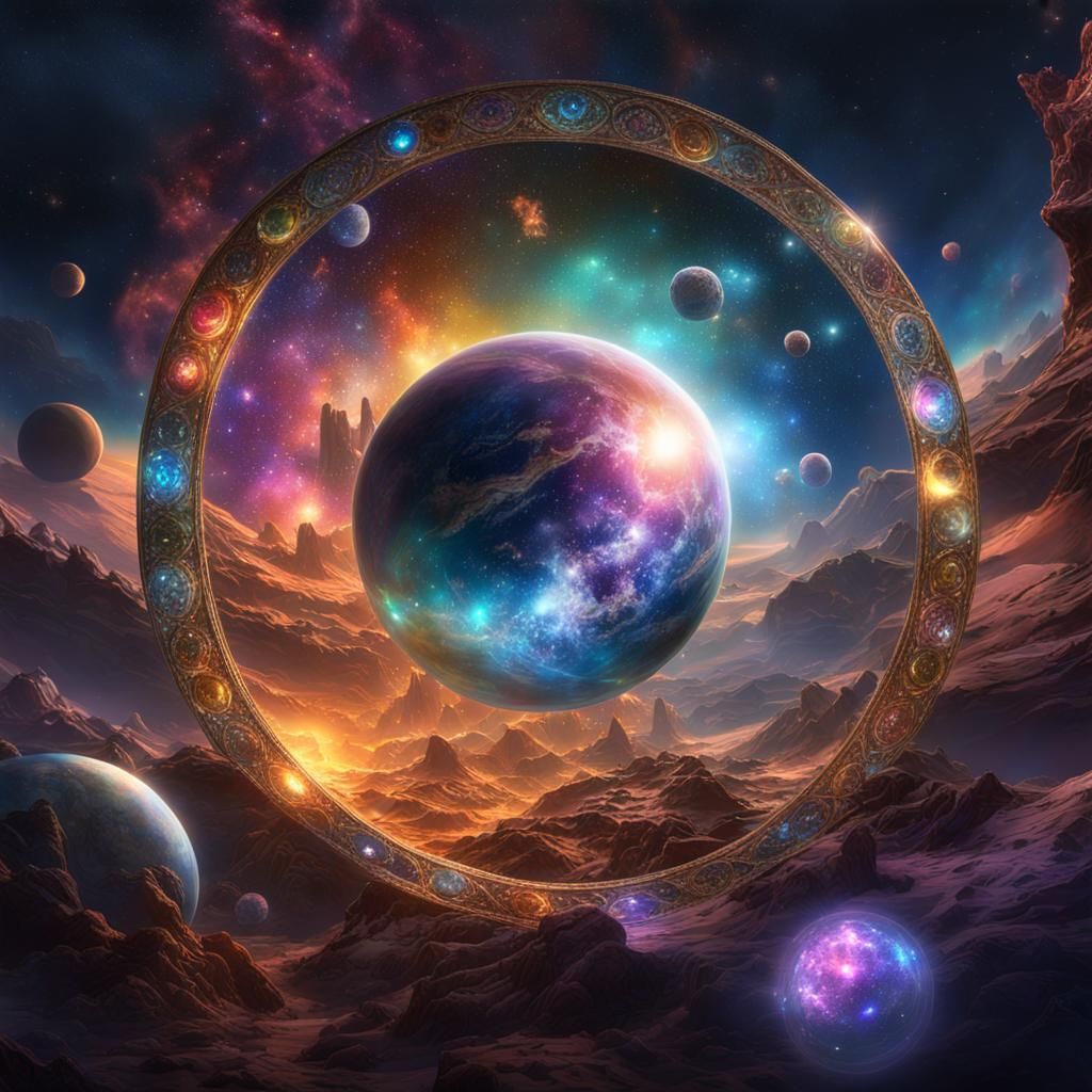 super cosmic galactic god being light source peace throughout creation ultra bliss state multidimensional connection lay...