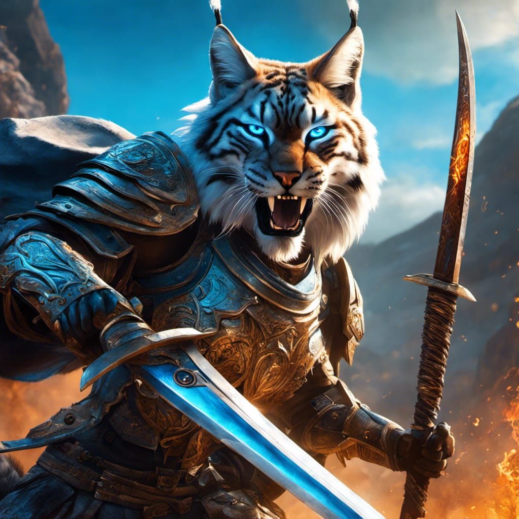 Lynx, Wildcat Warrior of the Wasteland Wilderness 😼😺