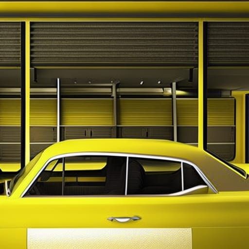 Classic Liminal Space: Yellow Walls, Brown Floor