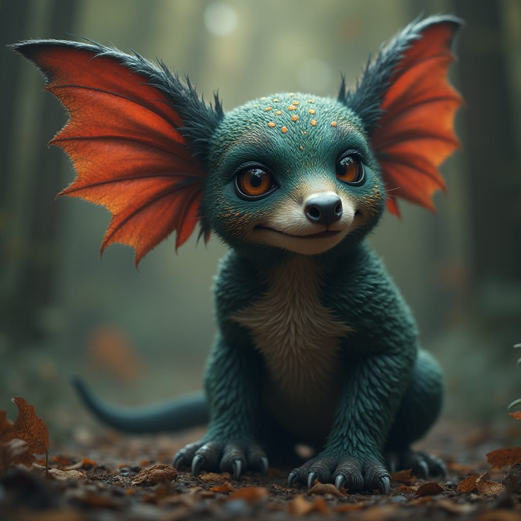 Majestic Axolotl in Vibrant Colors