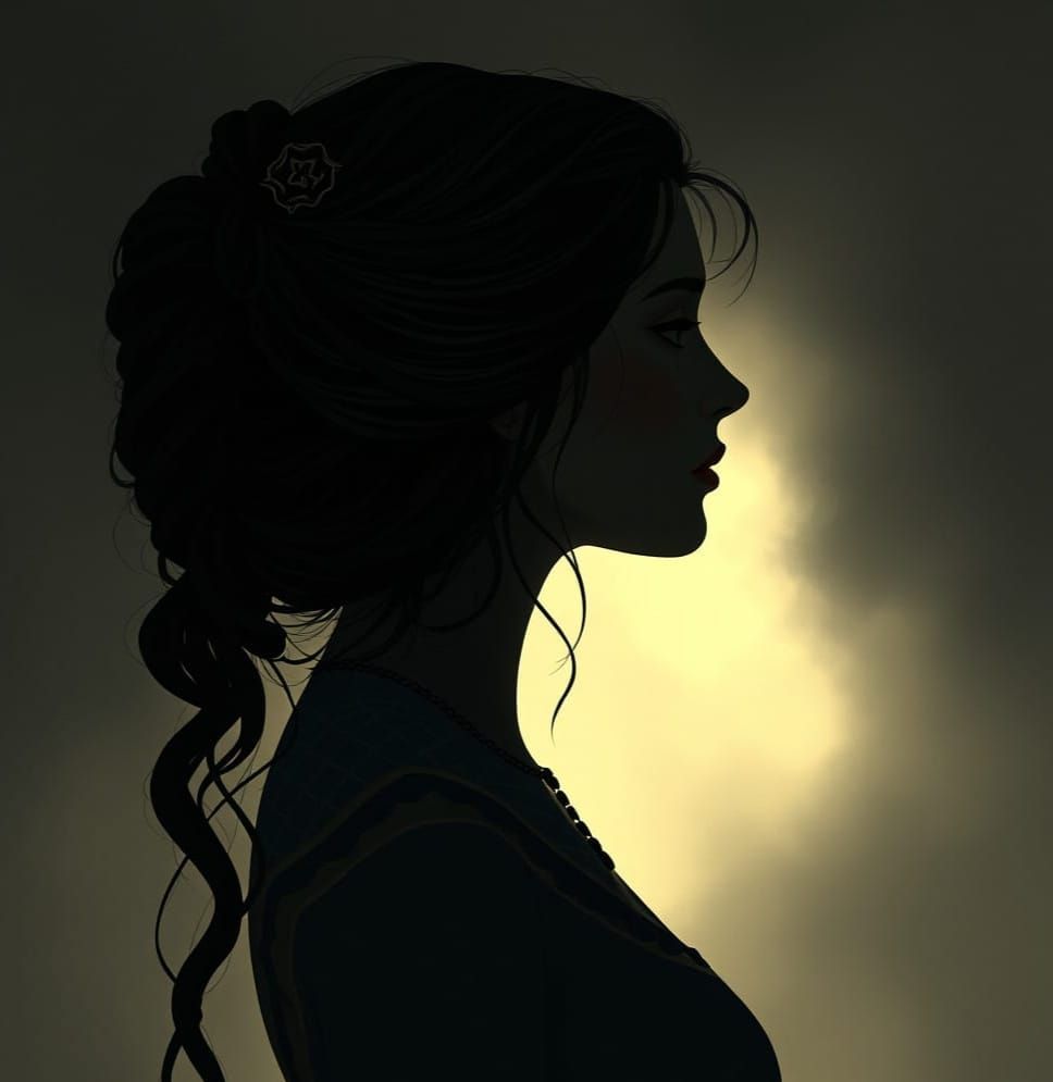 Enchanting Female Avatar with Intricate Mystical Aura