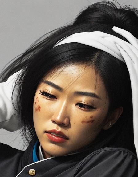 Surreal Face Deconstruction: An AI Interpretation