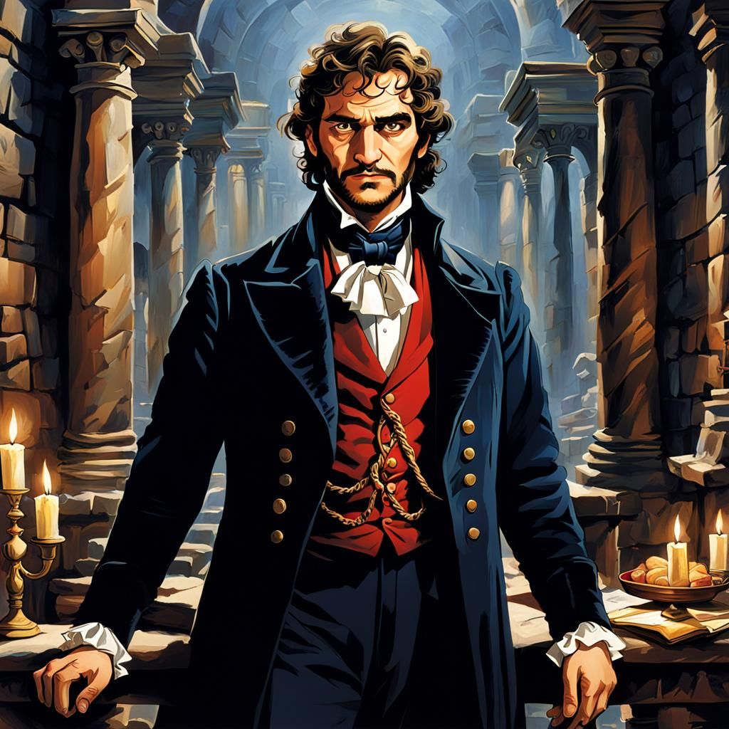 The Count of Monte Cristo AI Rendition