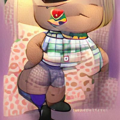 Anime Femboy Cat Maid in Pink