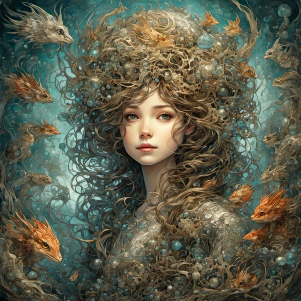 Ethereal Portrait of a Precocious Young Person