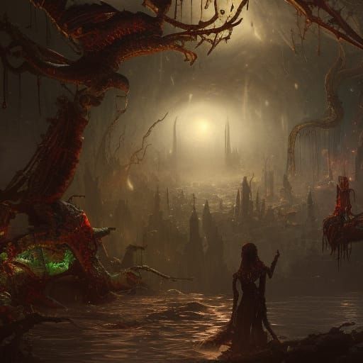 Drink with the Living Dead: Fantasy Concept Art