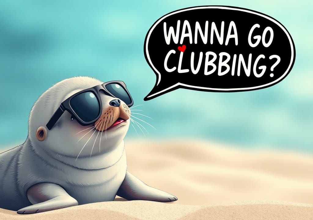 Baby Seals Ask: Wanna Go Clubbing?