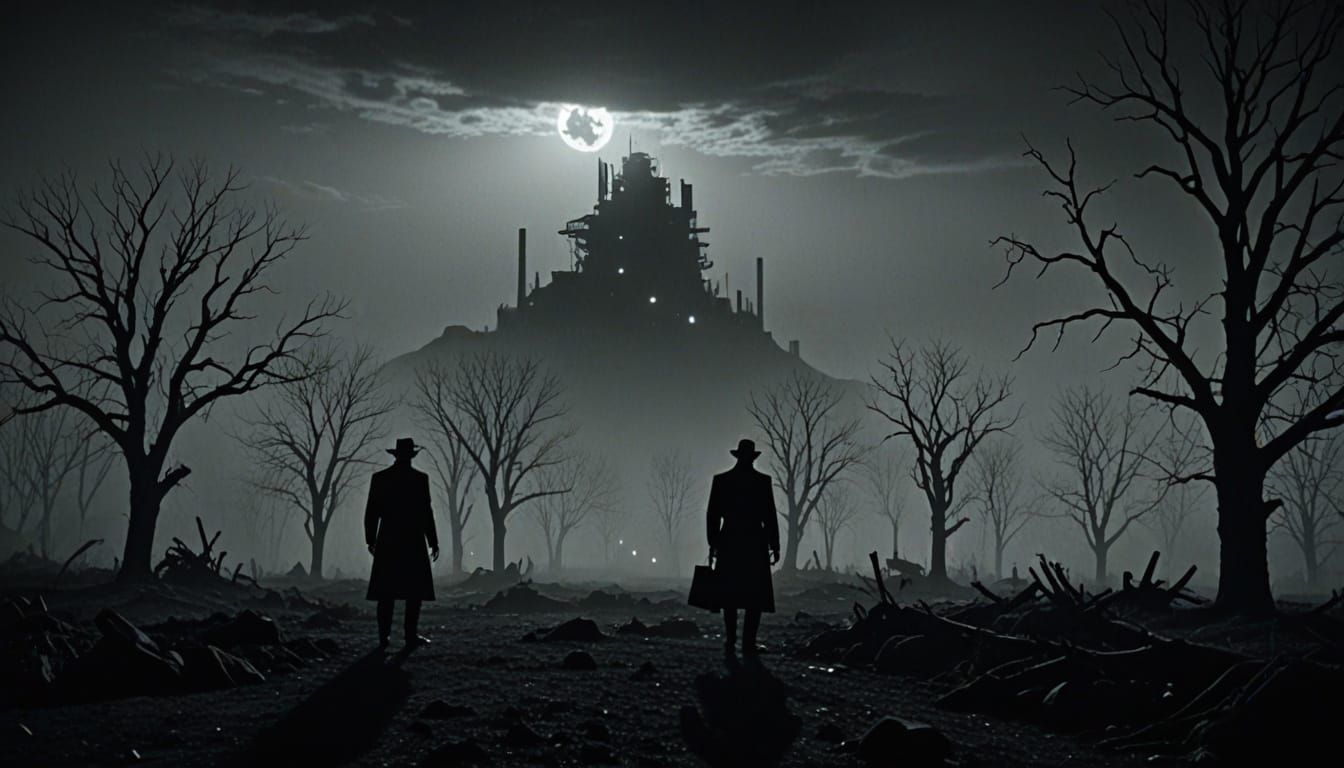 Retro-Futuristic Noir: MIB Agents Investigate Misty 1952 Wes...