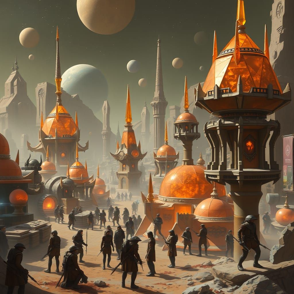 G'bani Capital City: A Crystalline Metropolis