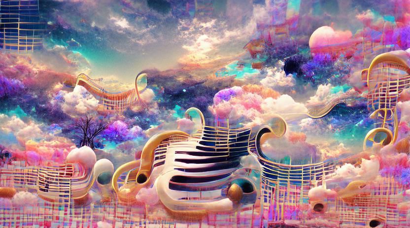 Abstract Light Explosion: Sensory Overload