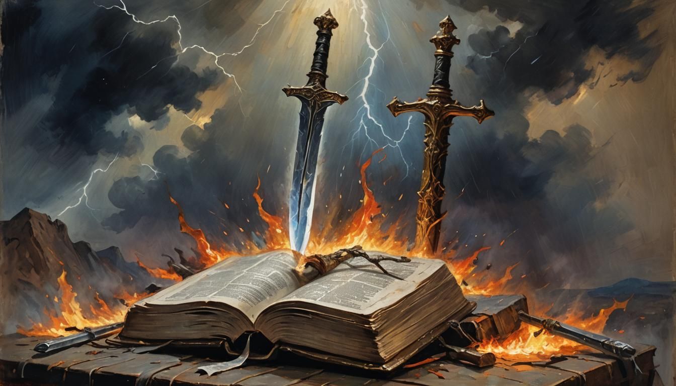 Sword of the Spirit: Impressionist Still Life