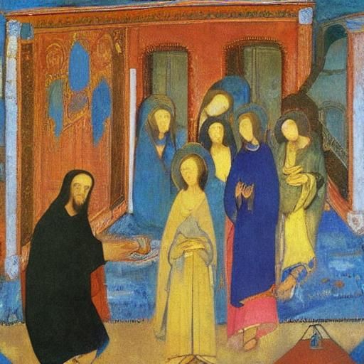 Chibis Inspired by Rothko and Rublev