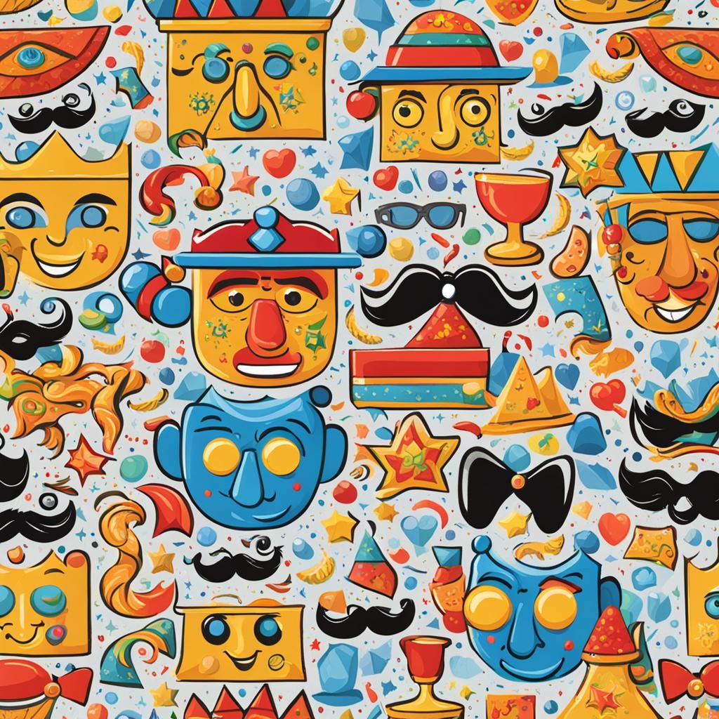 Purim Celebration: An AI Interpretation