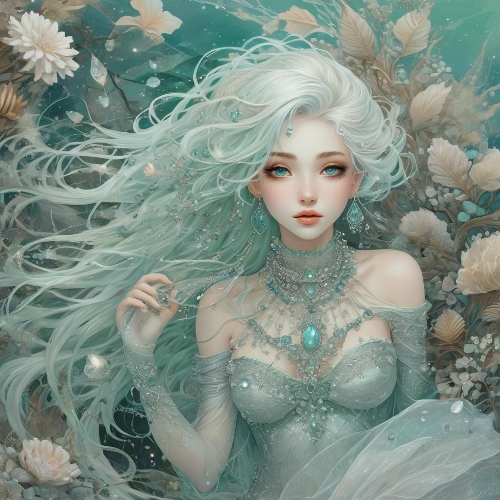 Dew-Kissed Cobweb Sparkles in Misty Morning Light