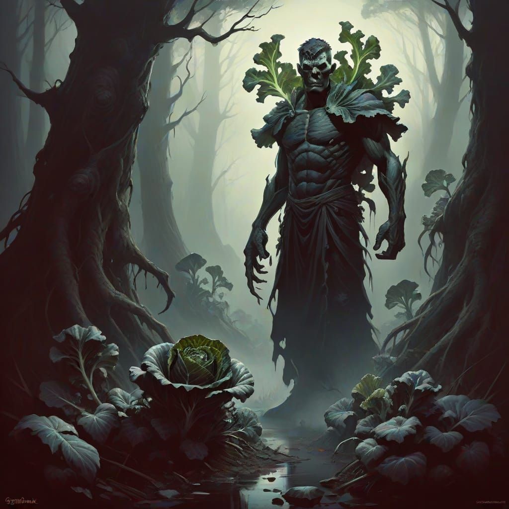 Sinister Fear of the Black Cabbage Artwork