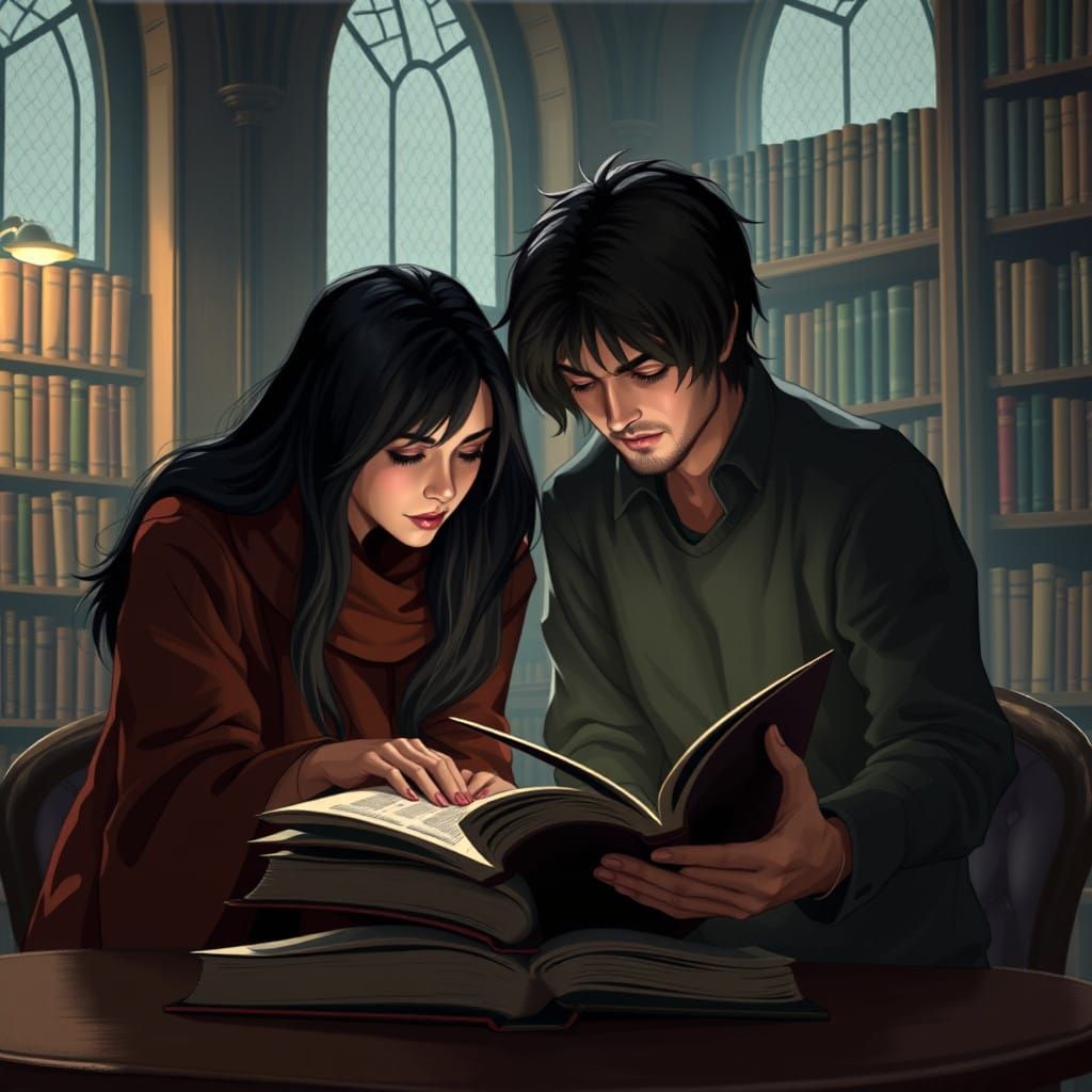 Couple Lost in Page's Warm Glow