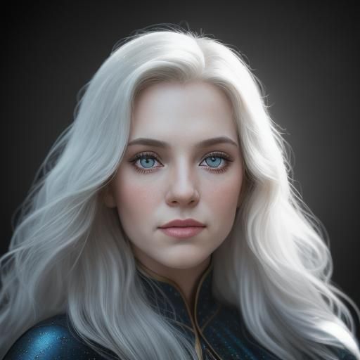 Princess Eilonwy of Llyr in Elegant Portrait