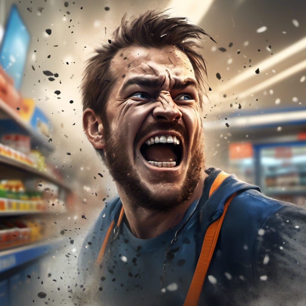 When you ask where they moved the canned cheese. (Angry Empl...