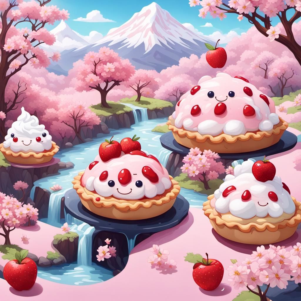 kawaii dreamworld of pies!