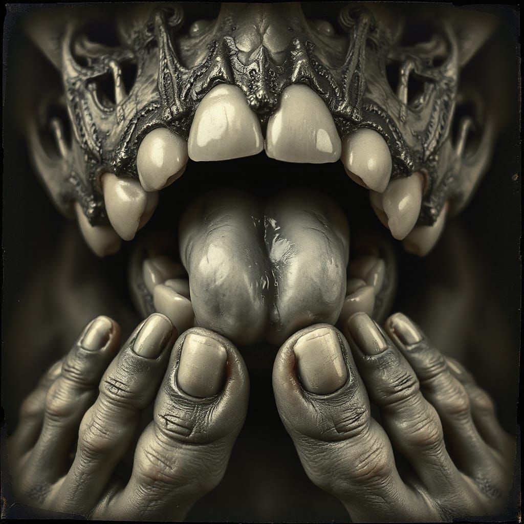 Disturbing Hybrid Ailment in Grotesque Style