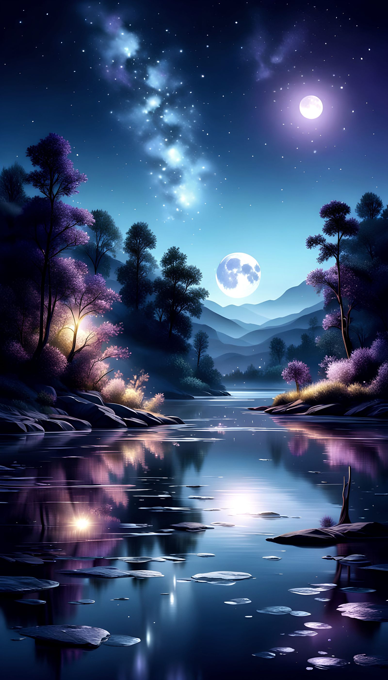 Moonlight beauty