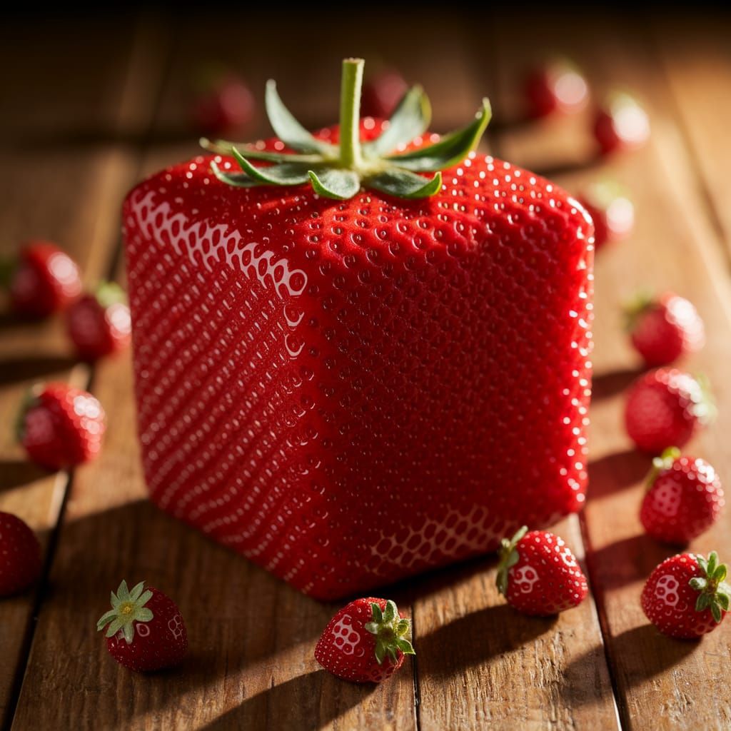Square Strawberry