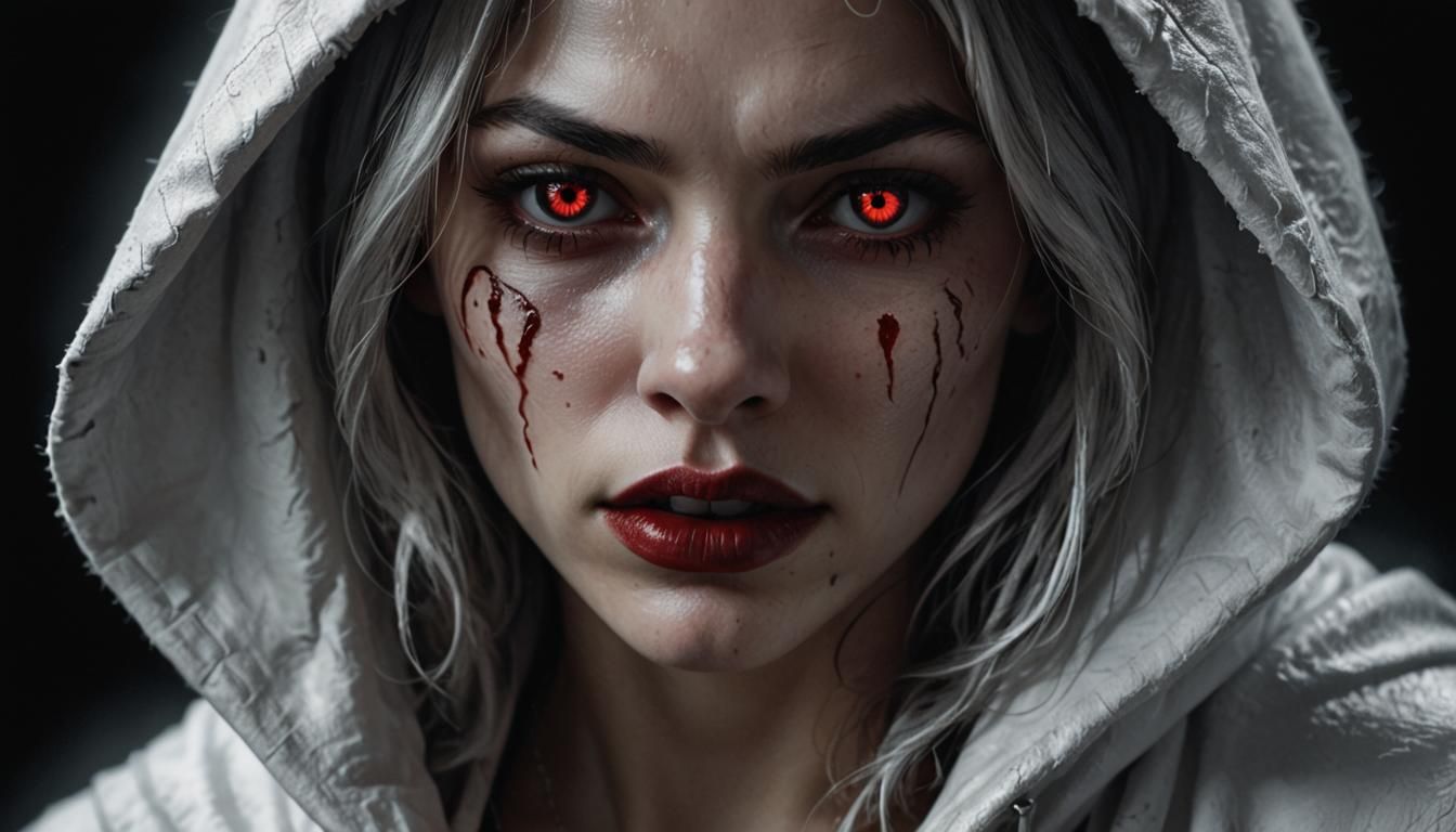 Werewolf Attack Survivor in Hyper-Realistic Digital Art