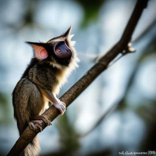 Detailed Professional Photograph of an Aye-Aye