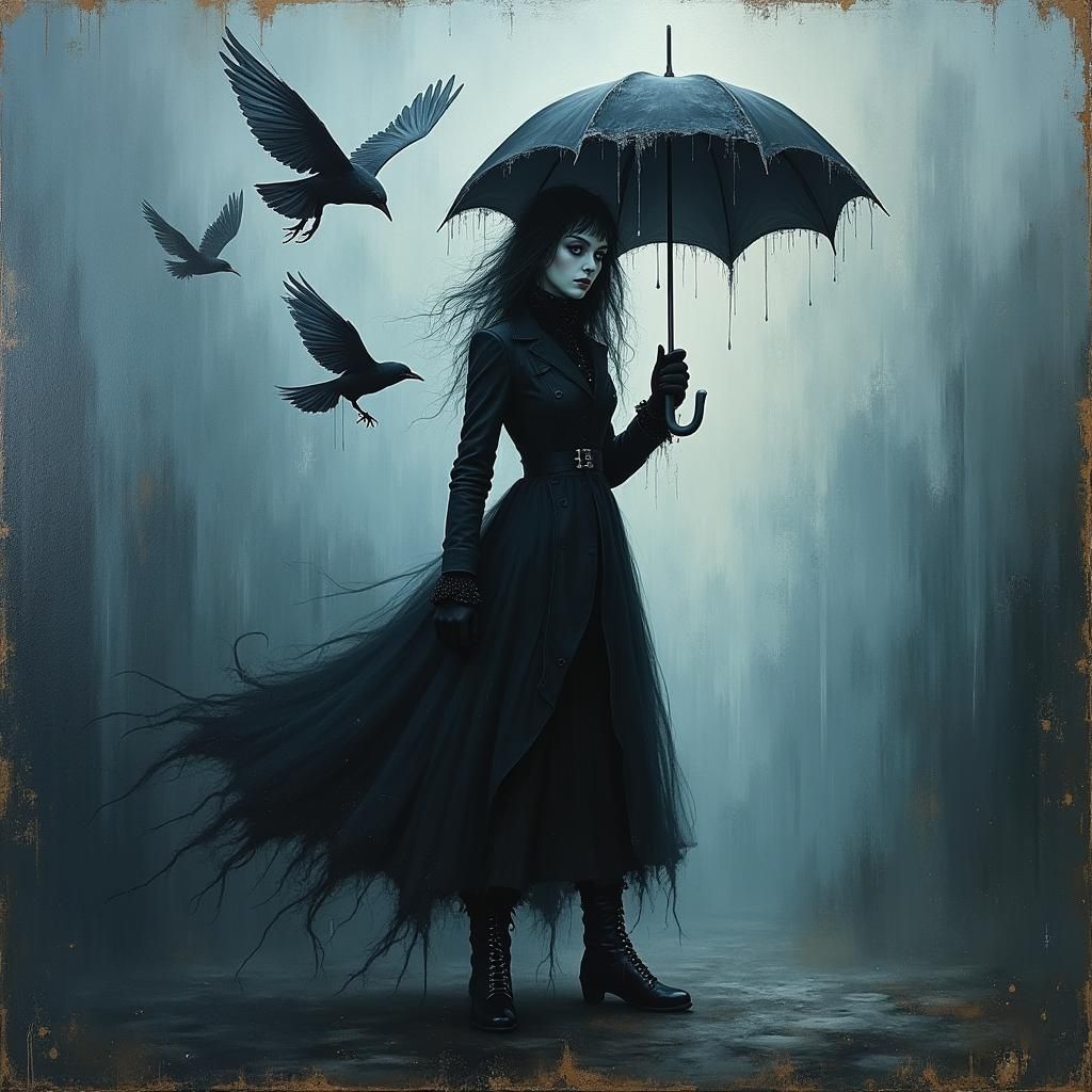 The Lady & the Crows