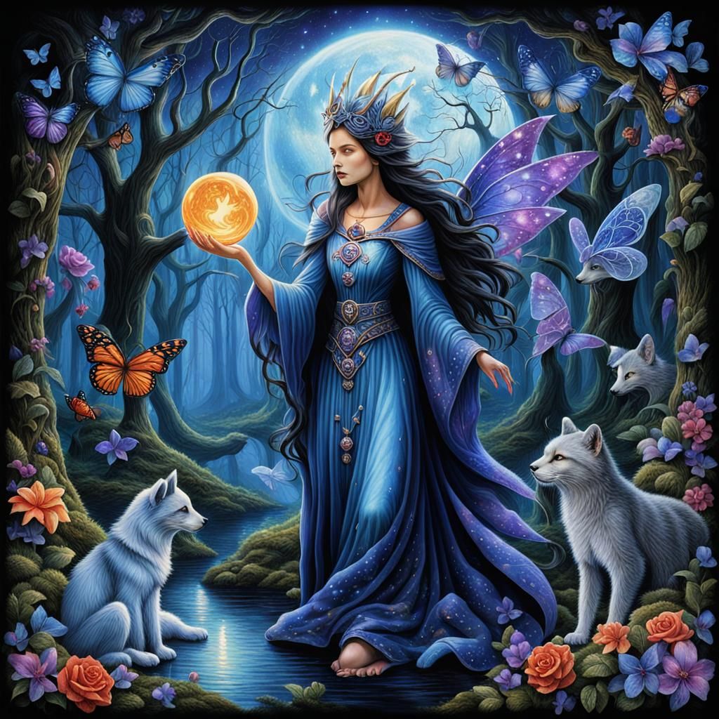 Enchanted Fairies in Dreamscape: Fantasy Art