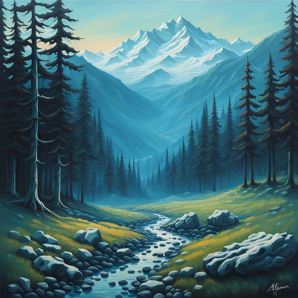 Prophetic Augur in Ephemeral Carpathians, Precisionism