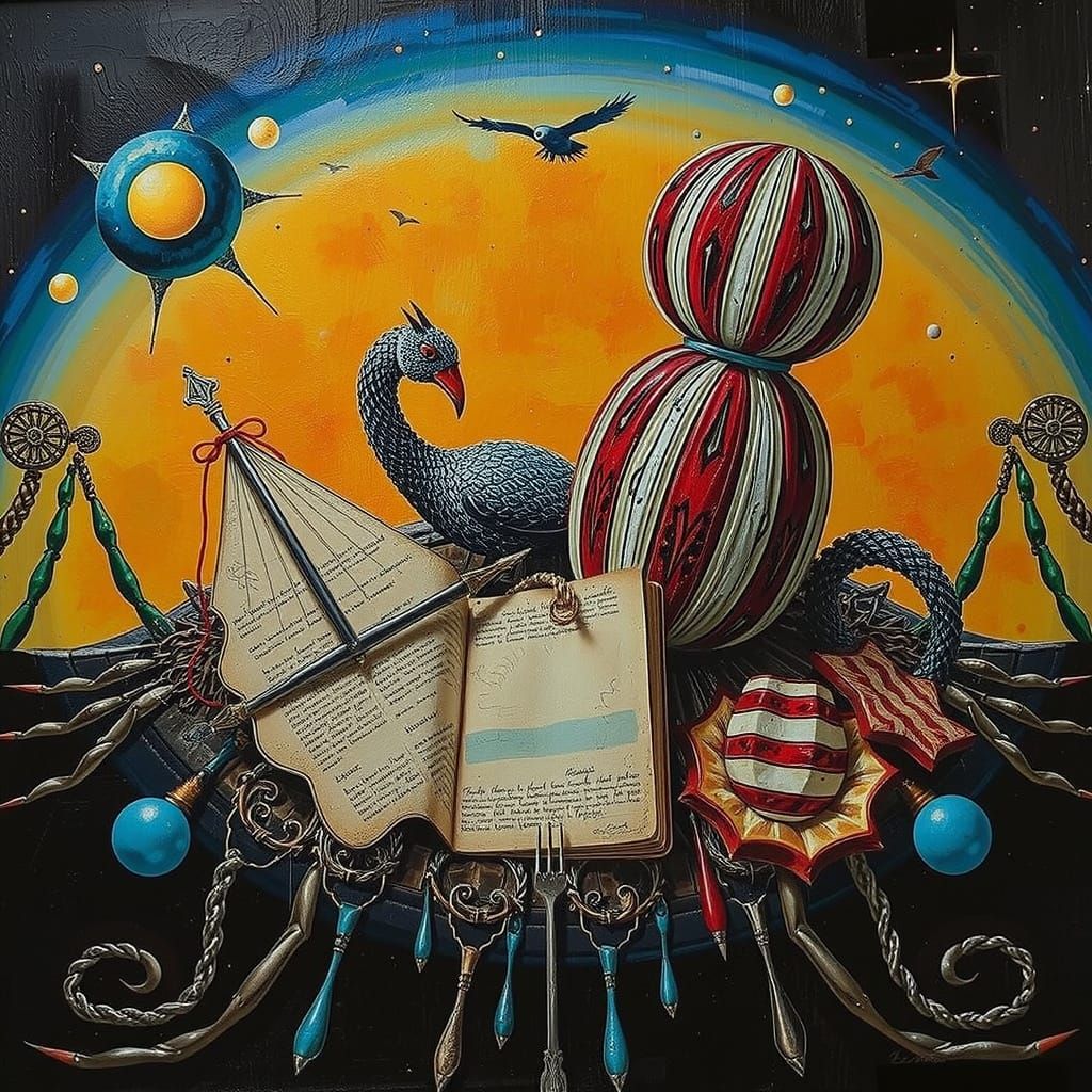 AI Generated Masterpiece of Artistic Creation