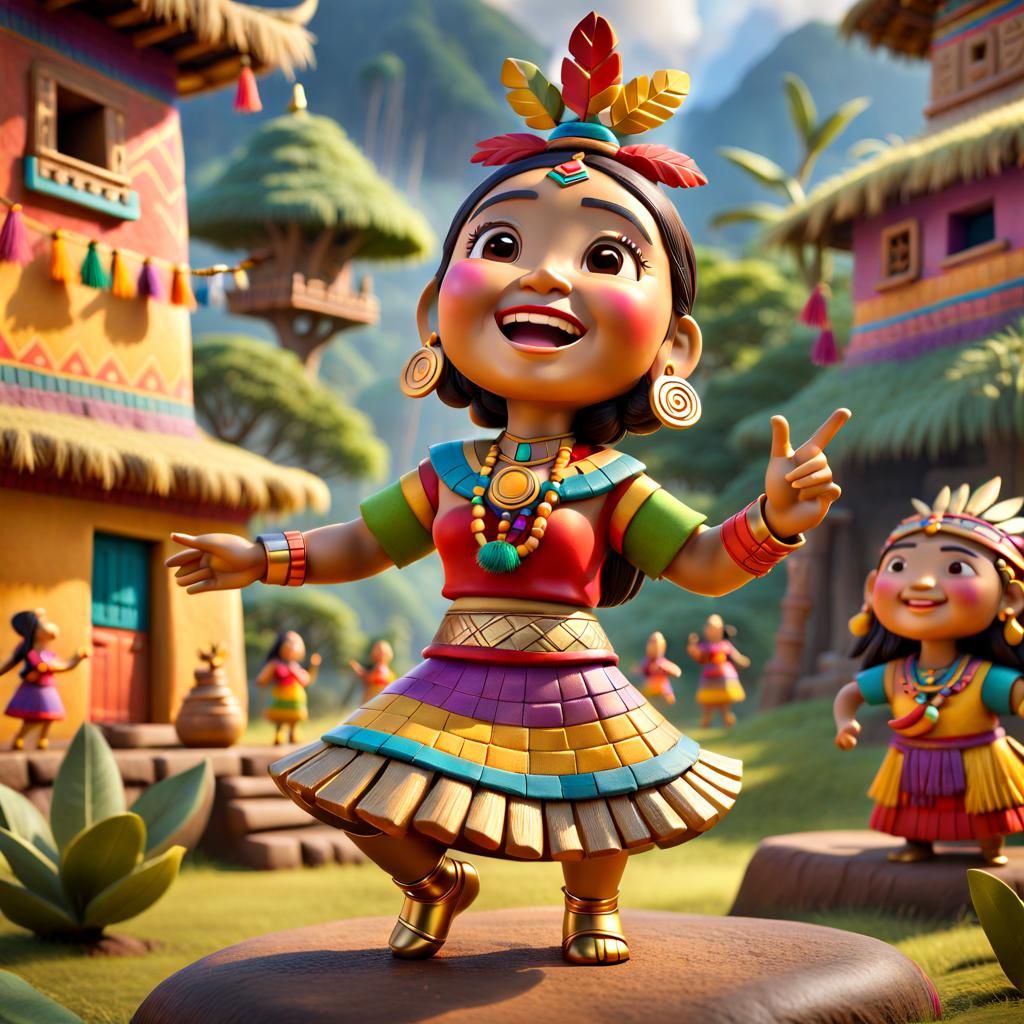 Joyful Inca Dance