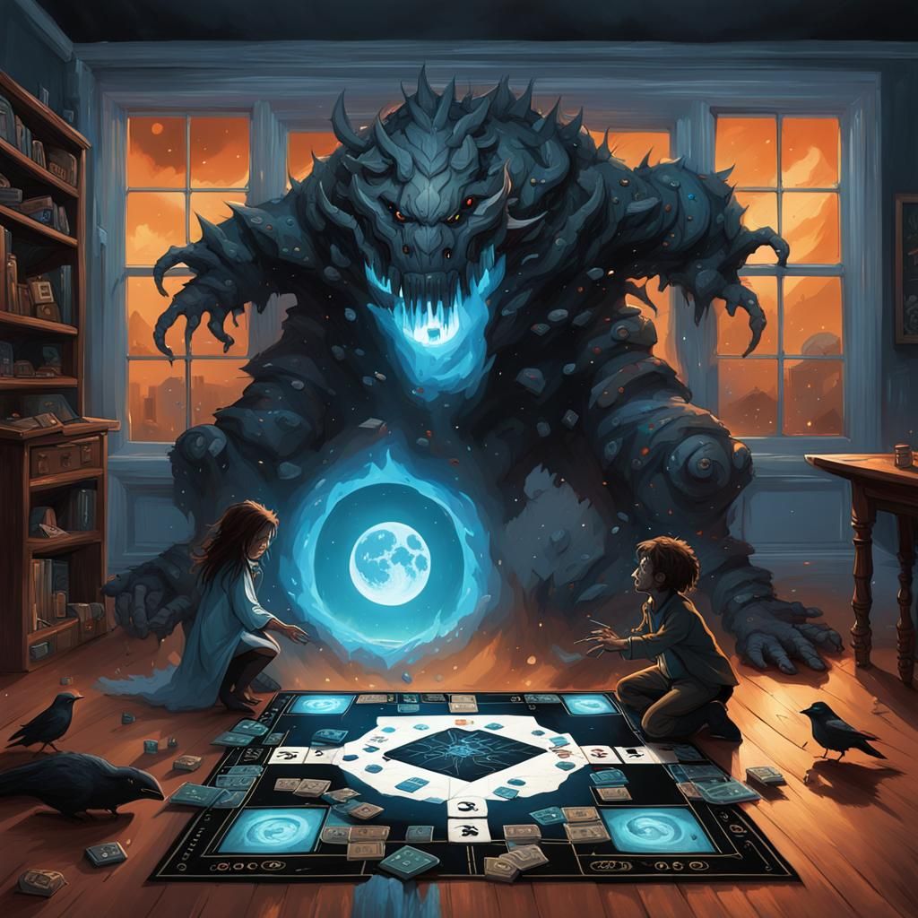 Mechatronic Monster Spawns from Magical Board Game