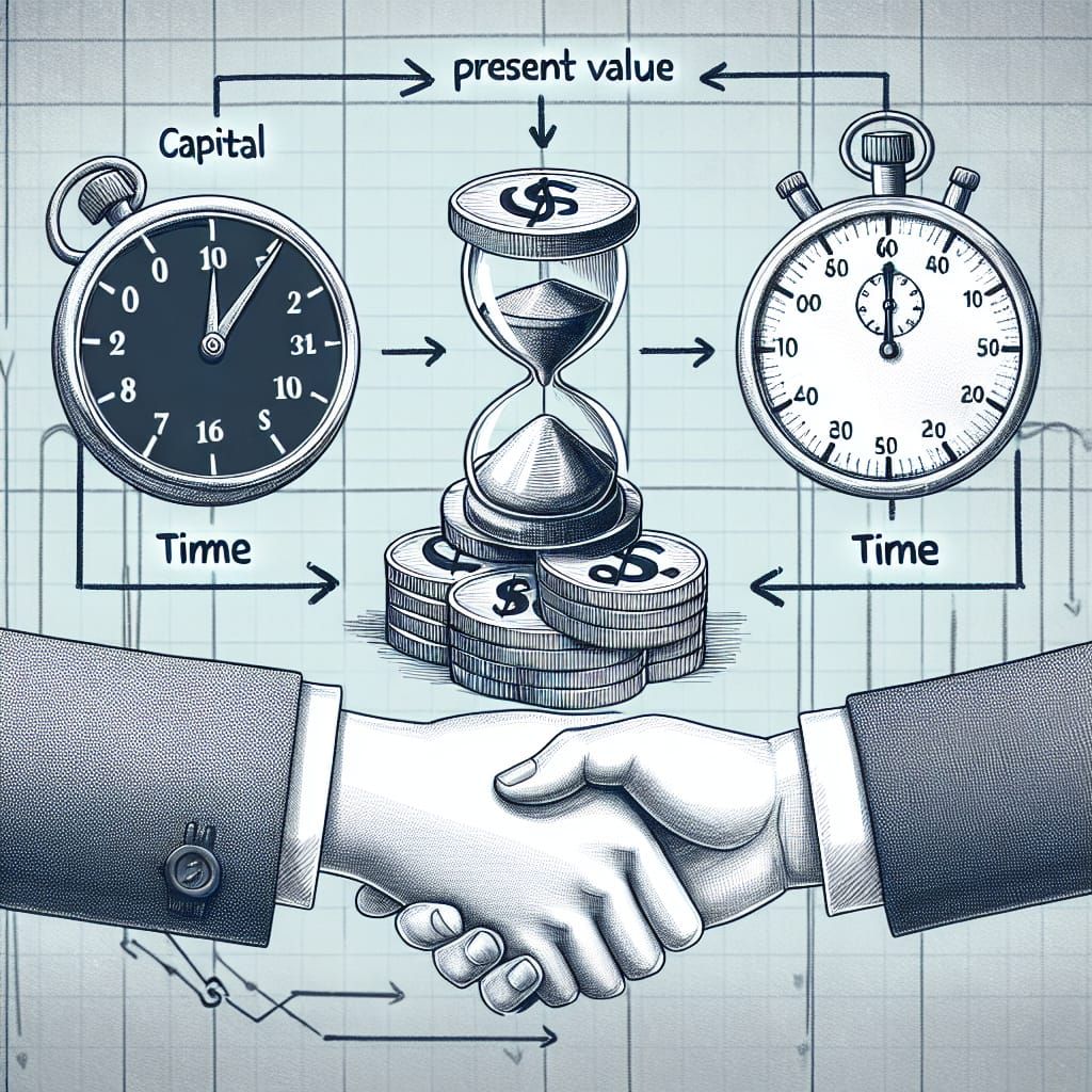 Financial Mathematics Concepts in Realistic Style