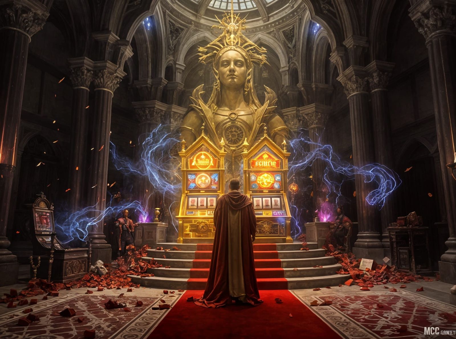 Archmage's Sanctum Sanctorum with Slot Machines