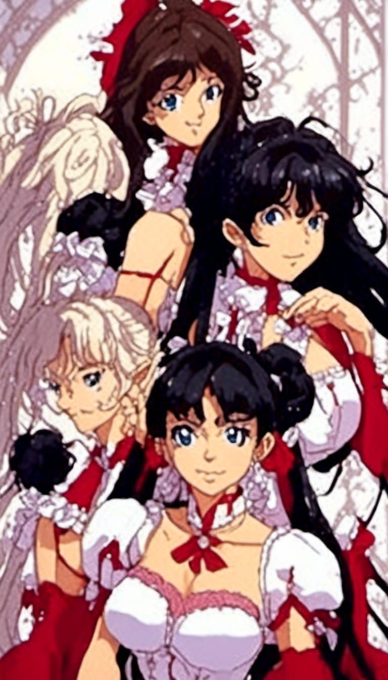 Anime Bodybuilders in Streets of Rage Style