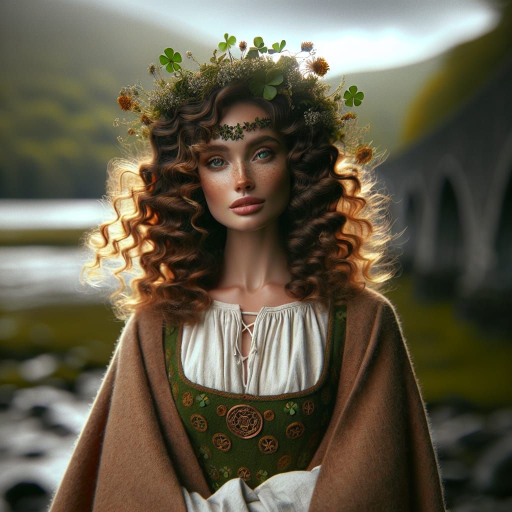 Fódla, Sovereignty Goddess of Ireland in Celtic Splendor