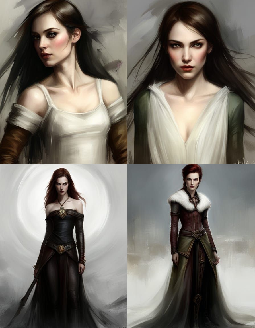 Stylized Character Portrait in Digital Art Style