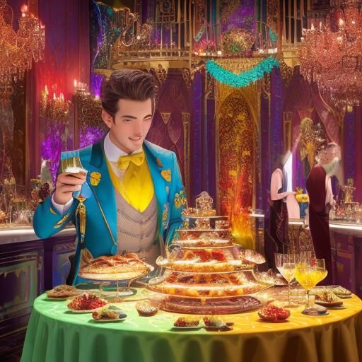 Saint Petersburg Canals Palaces in Surrealist Style