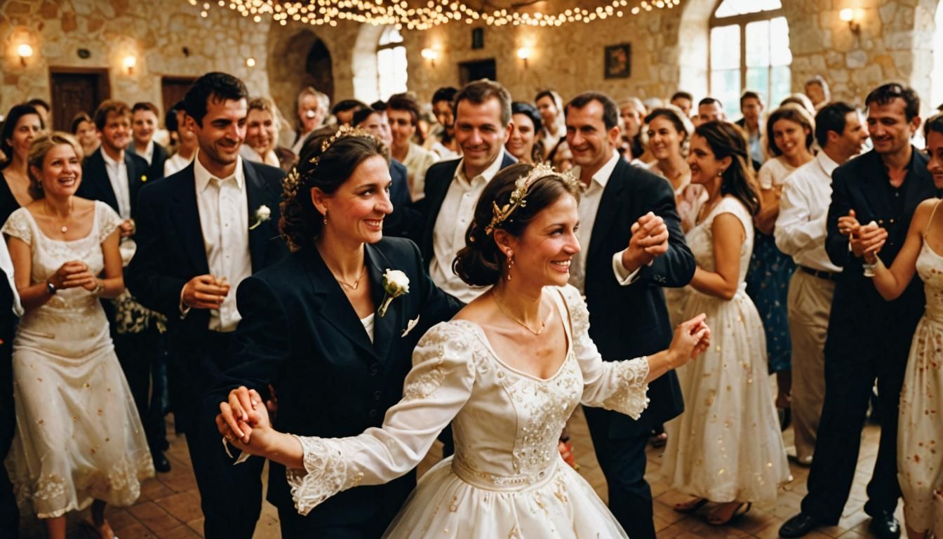 Balkan Wedding Celebration Dance in 1999