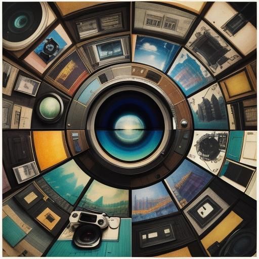 Foolish Printer in Surreal Fauvist Dreamscape